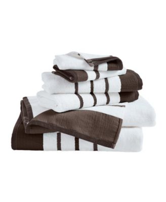 Luxurious Cotton Decorative 6-Piece Bath Towel Set