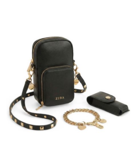 Женские сумки Ziba London Traveler complete set, цвет: Чёрный