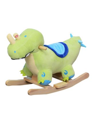 Dinosaur Rocking Plush Ride-On Toy, Ages 18 Months+