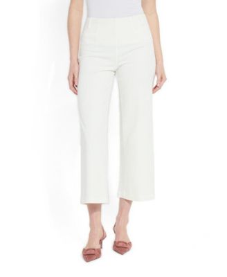 Women's Layton High-Rise Wide-Leg Cropped Jeans