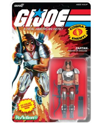 G.I. Joe Zartan ReAction+ Wave 9 Action Figure, Ages 14+