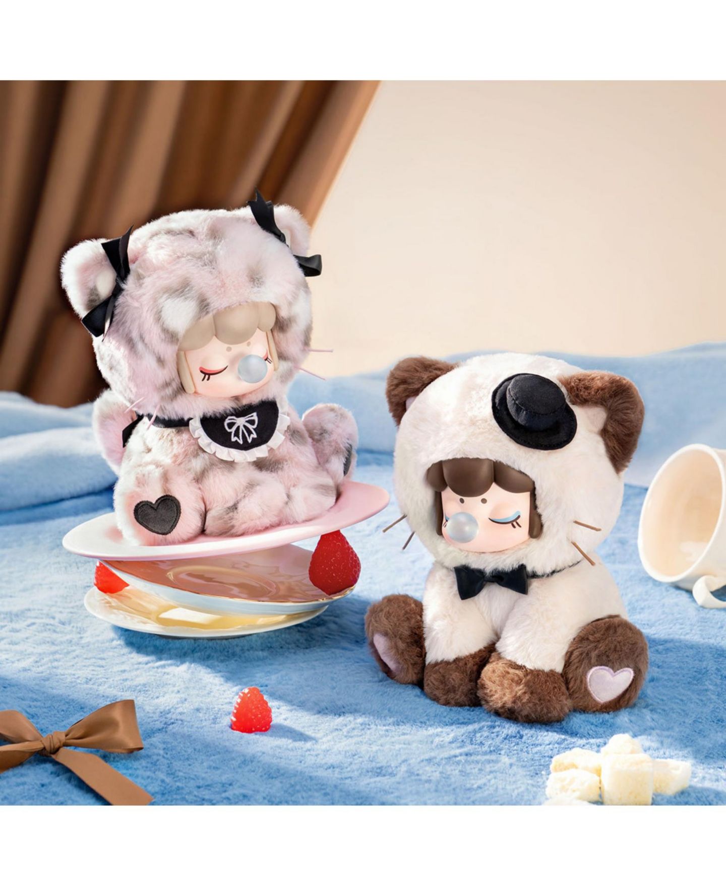 Детская мягкая игрушка Robotime Tea Time Kitties Blind Box Plush Figure — фото 3