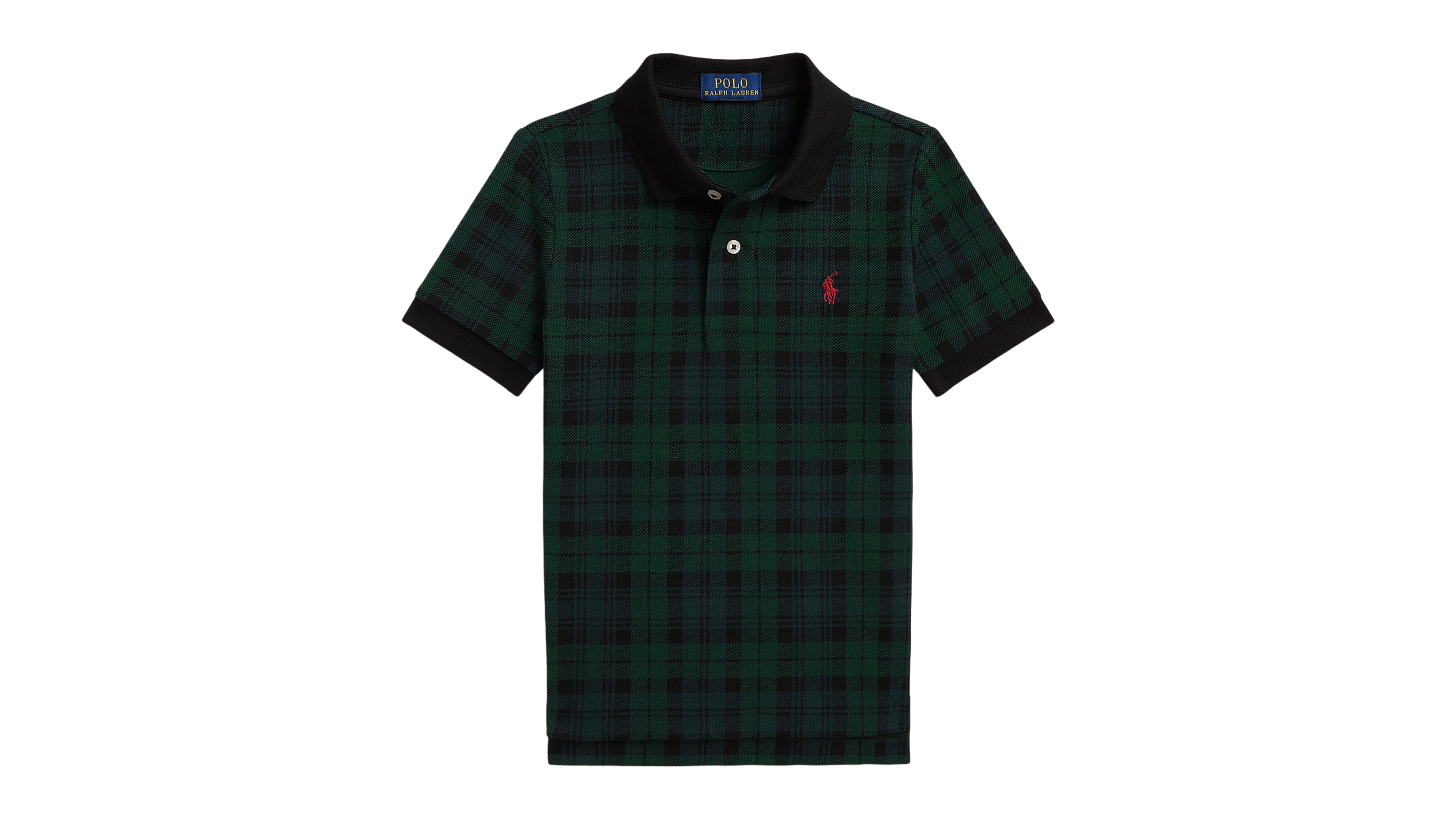 Polo Ralph Lauren Boys' 2T-7 Plaid Short-Sleeve Shirt