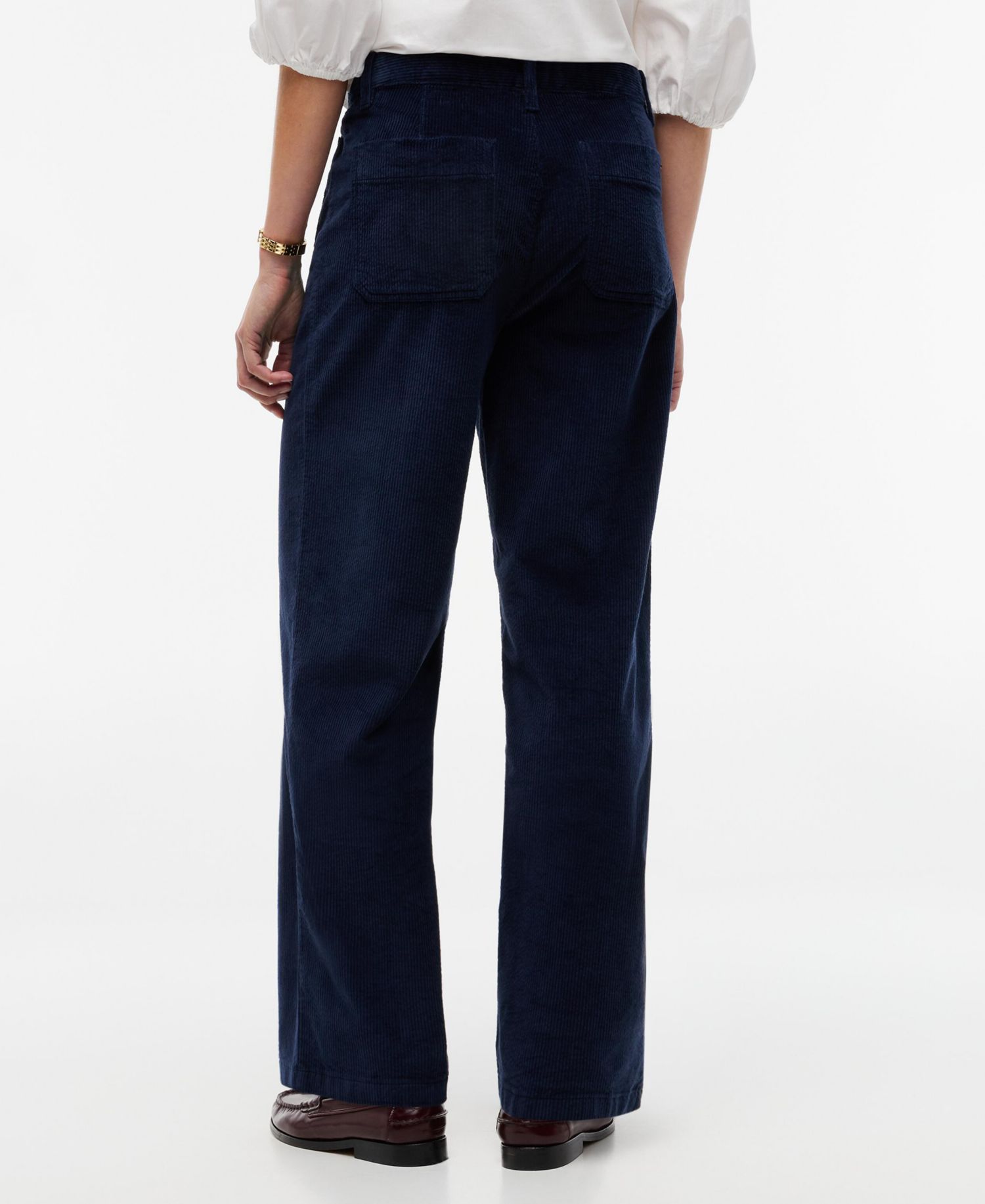 Women's Corduroy Wide-Leg Pants