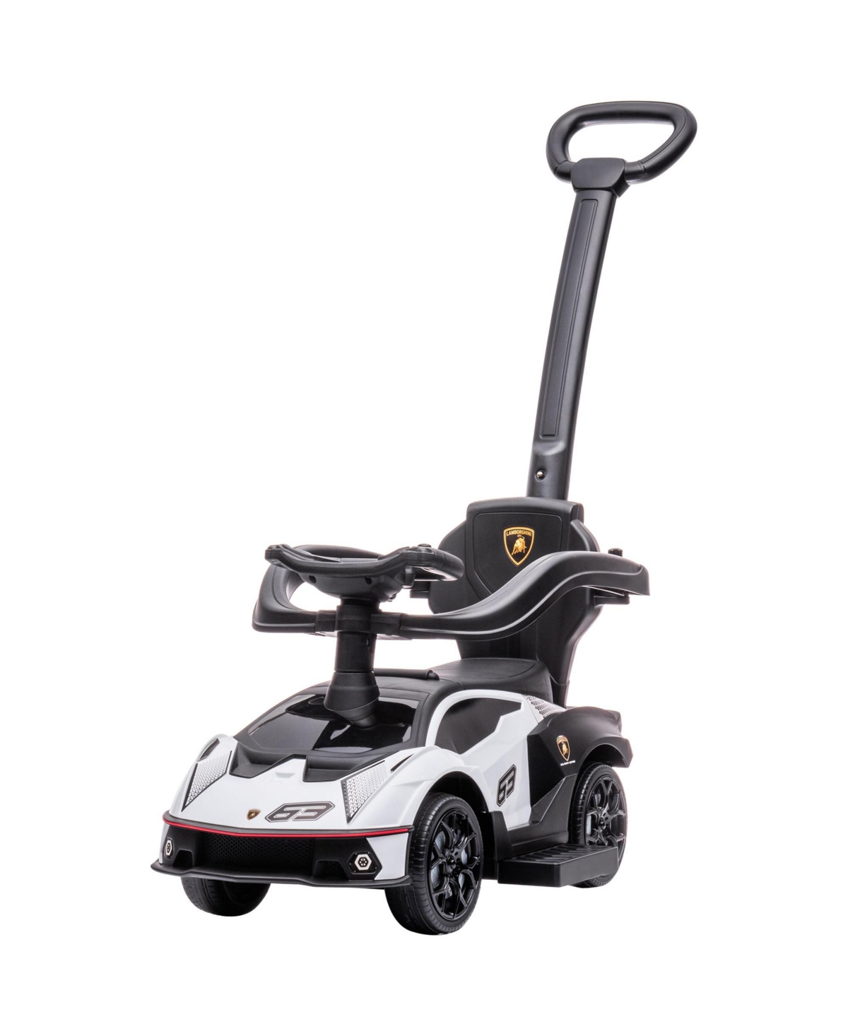 Sevorley 3-in-1 Push Ride-On Car with Storage Space, Ages 18-36 Months