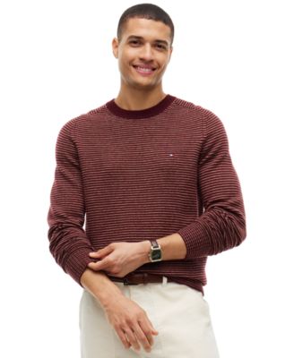 Men's Dress Casual Crewneck Wool Sweater