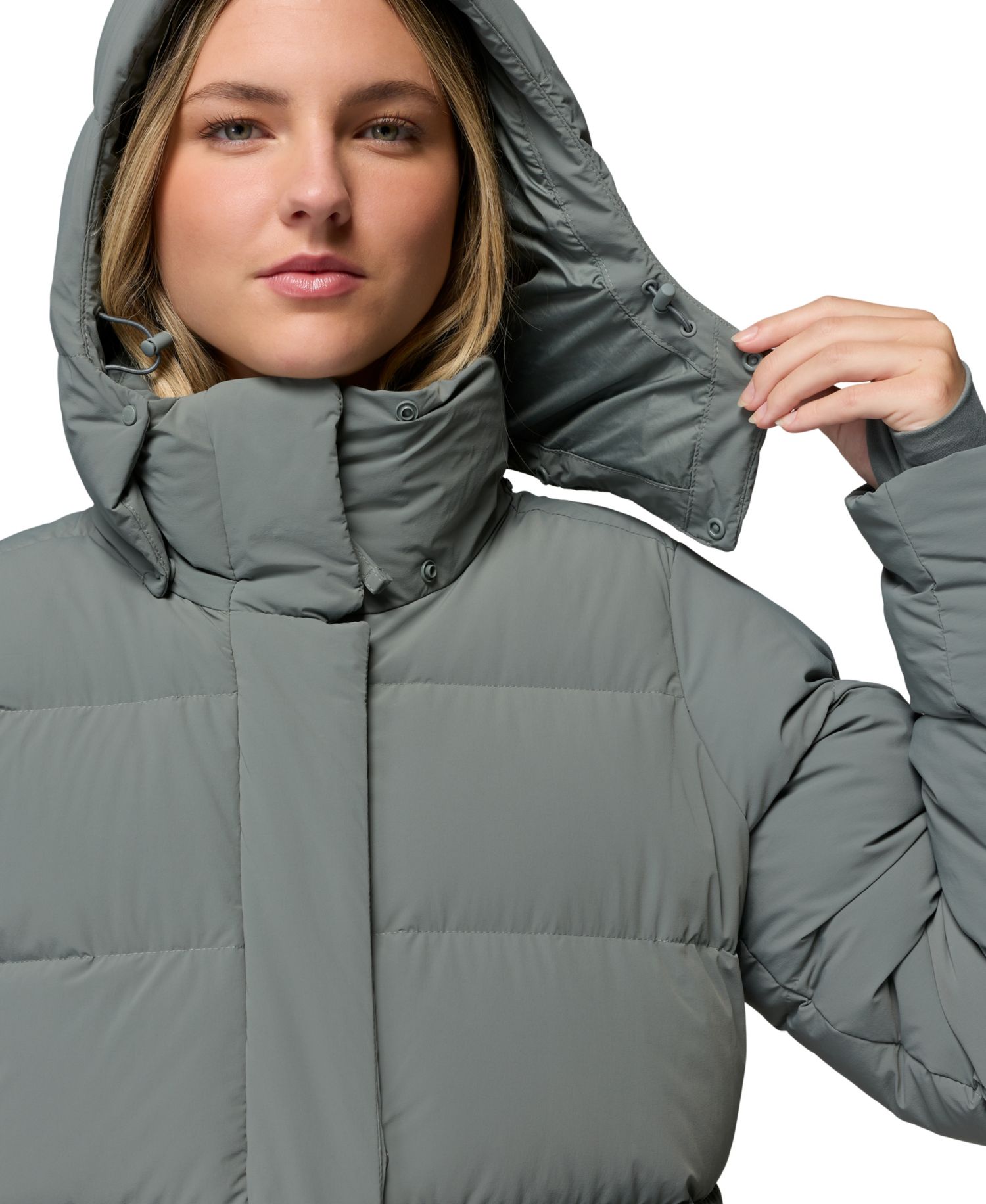 Women's Amaze Long Hooded Puffer Jacket