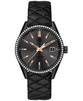Leather Macy's Tag Heuer Carrera TAG Heuer Women's Swiss