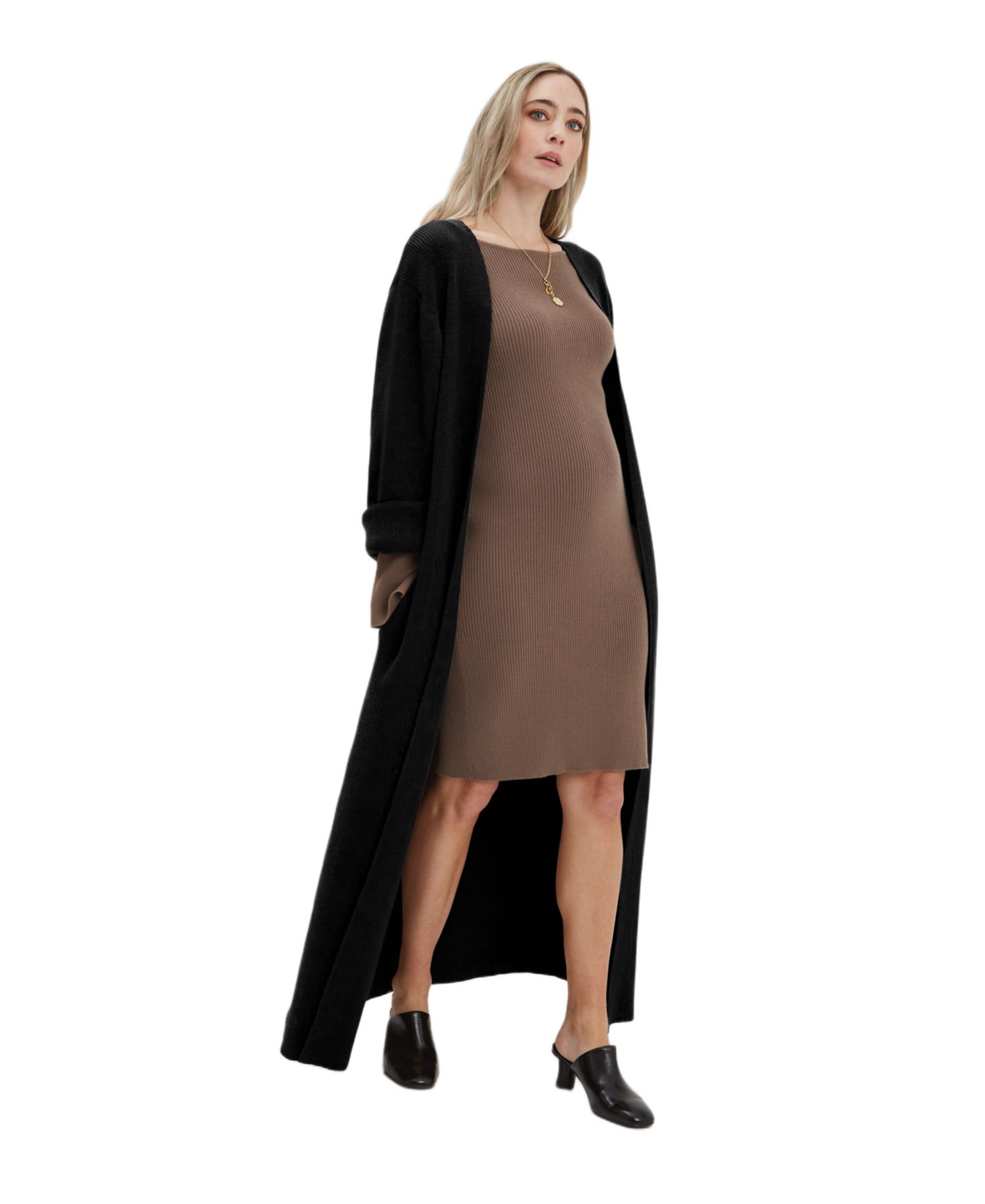 Emaline Full Length Cardigan Coats