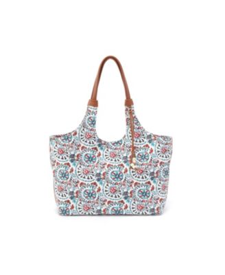Women's La Jolla Leather Large Tote, 18.5"W x 5"H x 12.5"D