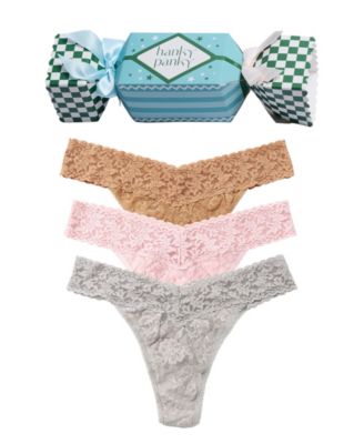 Women's Lace Floral Thong