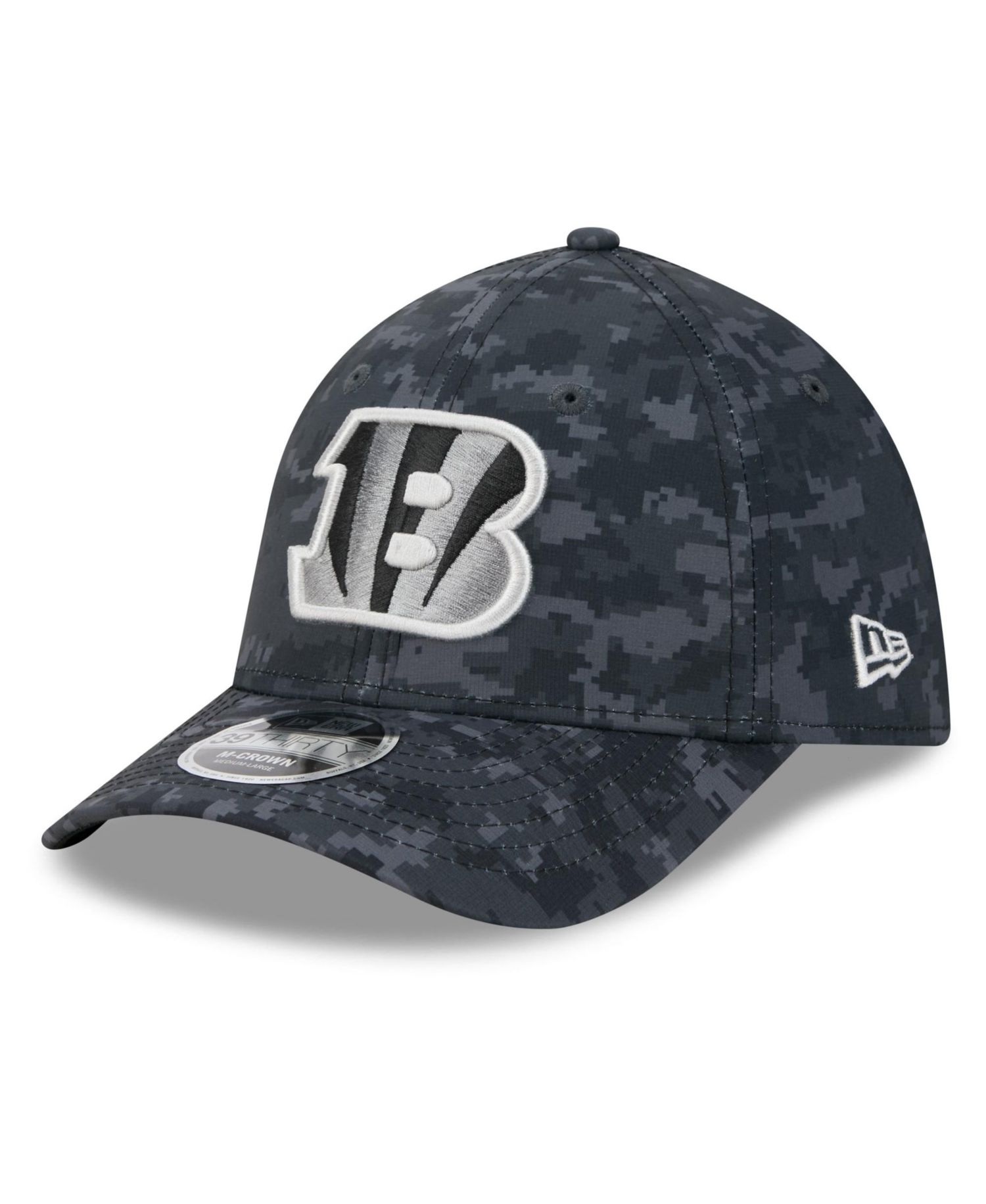Men's Black Cincinnati Bengals 2026 Salute to Service 39THIRTY Flex Hat
