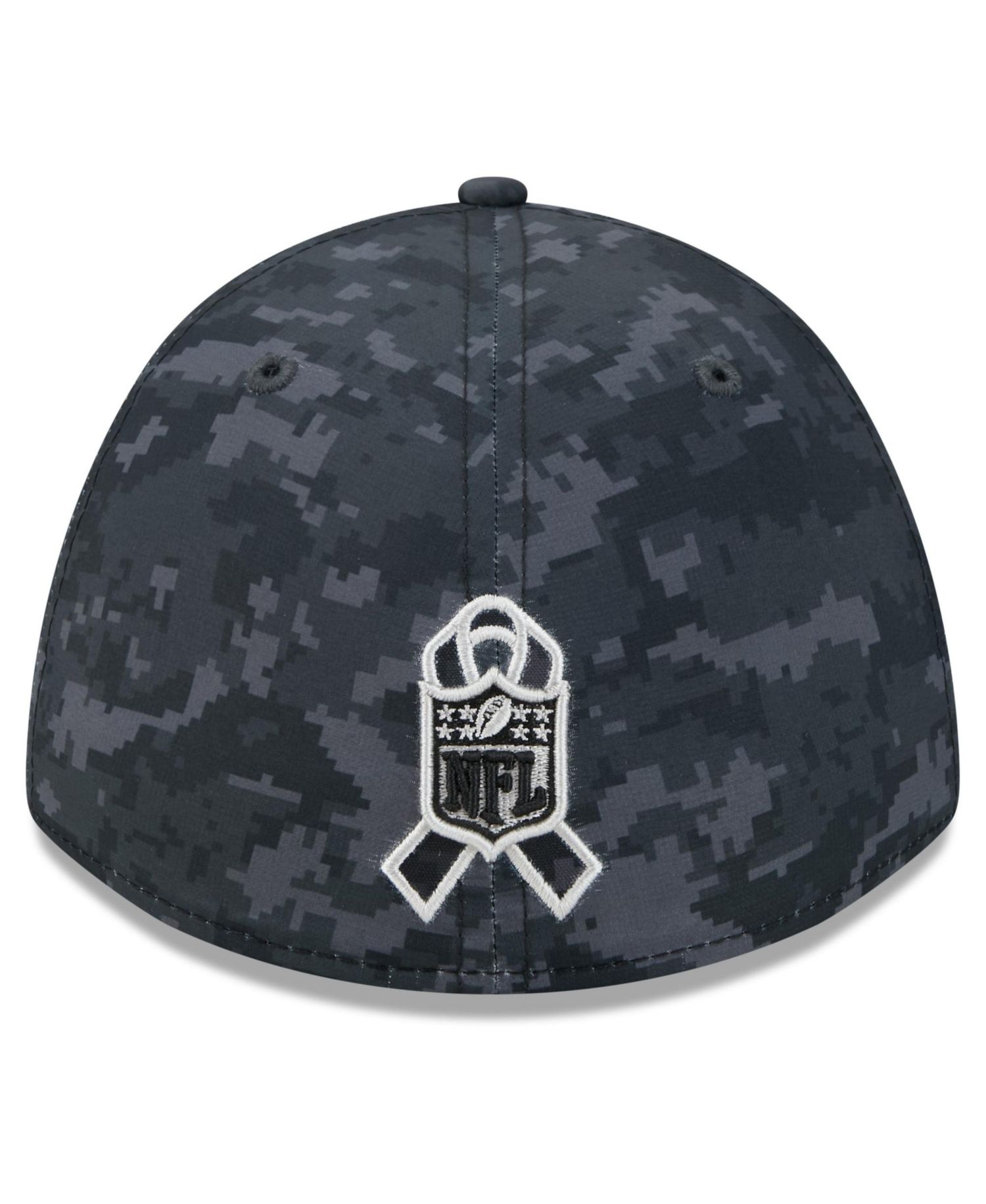 Men's Black Miami Dolphins 2026 Salute to Service 39THIRTY Flex Hat