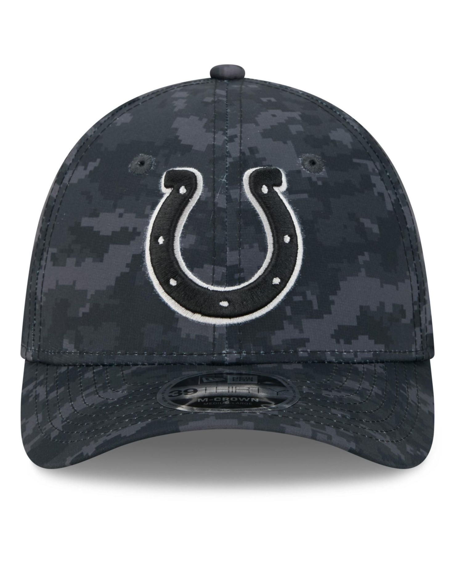 Men's Black Indianapolis Colts 2026 Salute to Service 39THIRTY Flex Hat