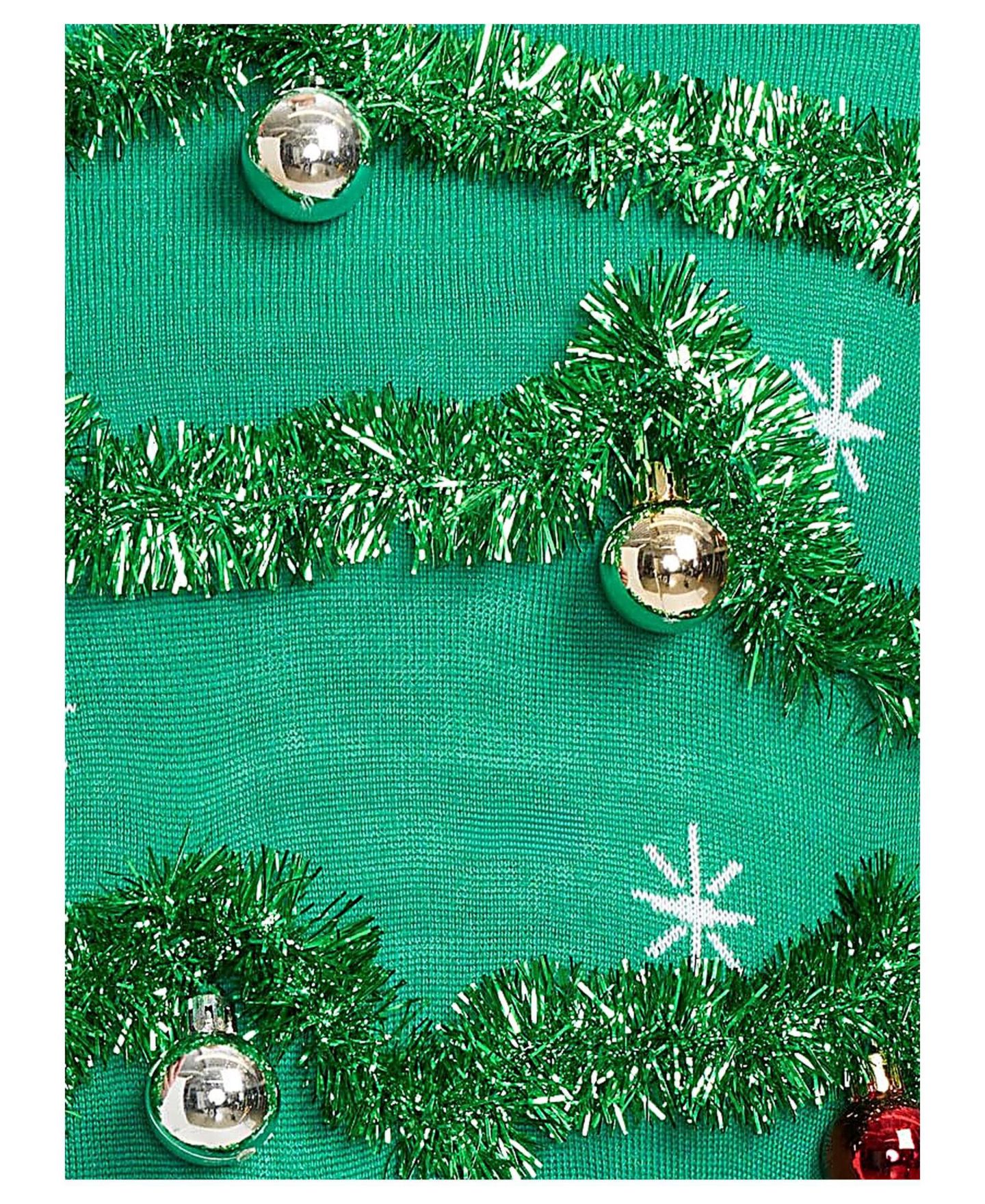 Мужской свитер Tipsy Elves Tacky Tinsel, цвет: Gaudy Garland — фото 4