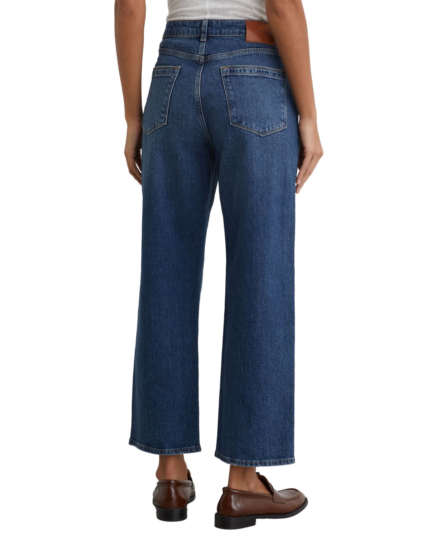 Women's Selin Straight-Leg Mid-Rise Stretch Jeans