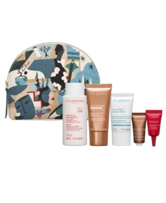 Online Only! Free 6-pc. Clarins Deluxe Gift with any $85+ Clarins Purchase ($103 value)
