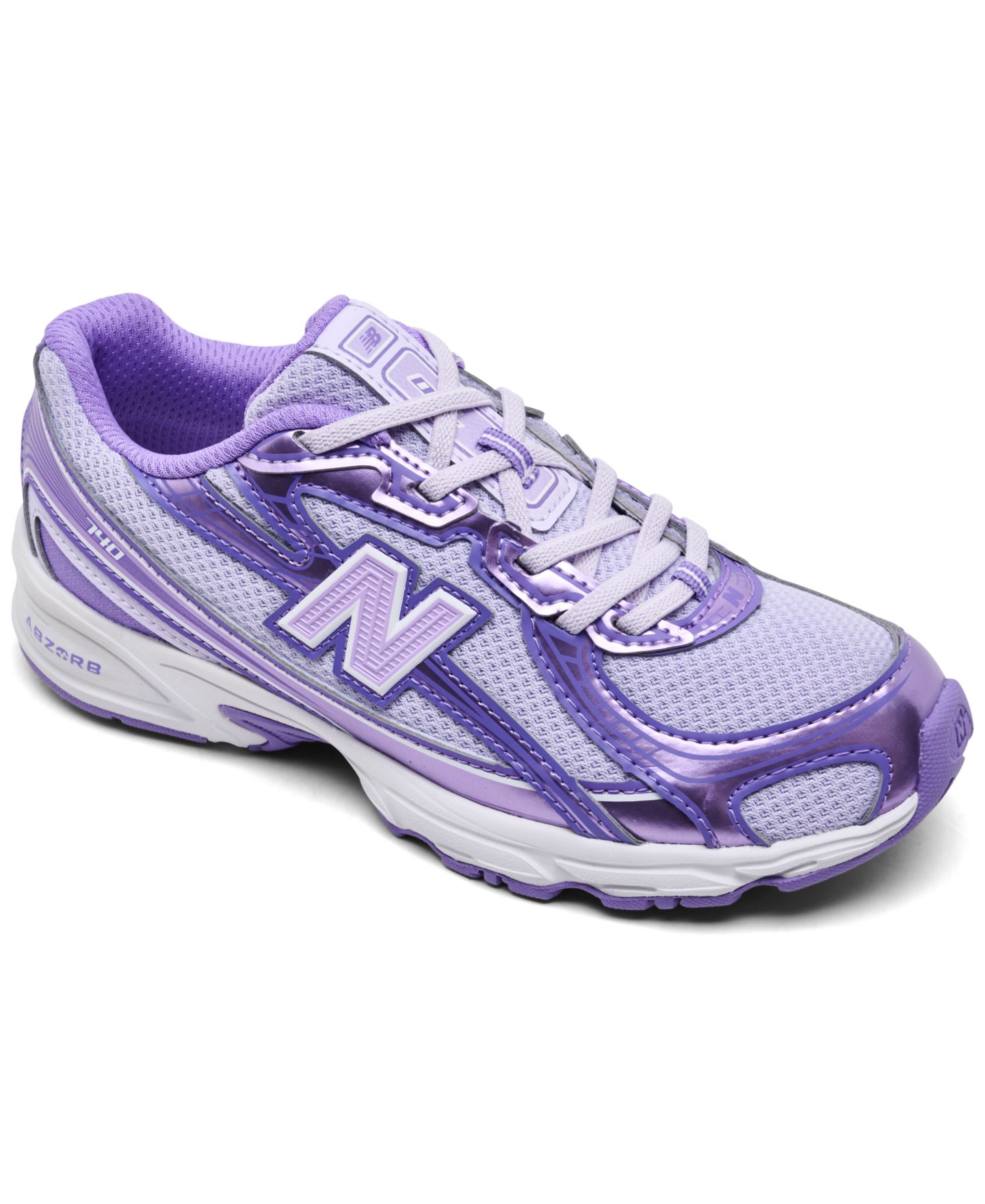 Кроссовки New Balance 740 Casual Sneakers from Finish Line для мальчиков, цвет: Фиолетовый — фото 1