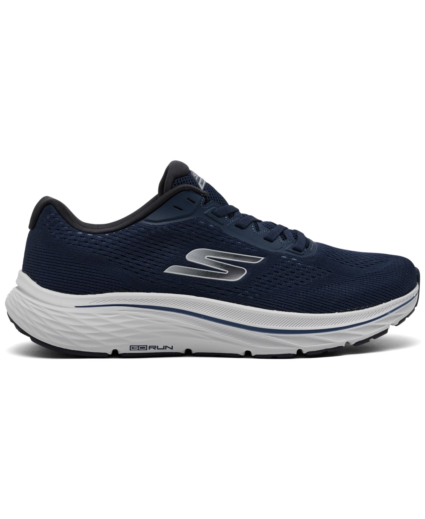 Мужские кроссовки Skechers Go Run Consistent 3 - Rushline Lightweight-Running, цвет: Тёмно-синий / Серый — фото 2