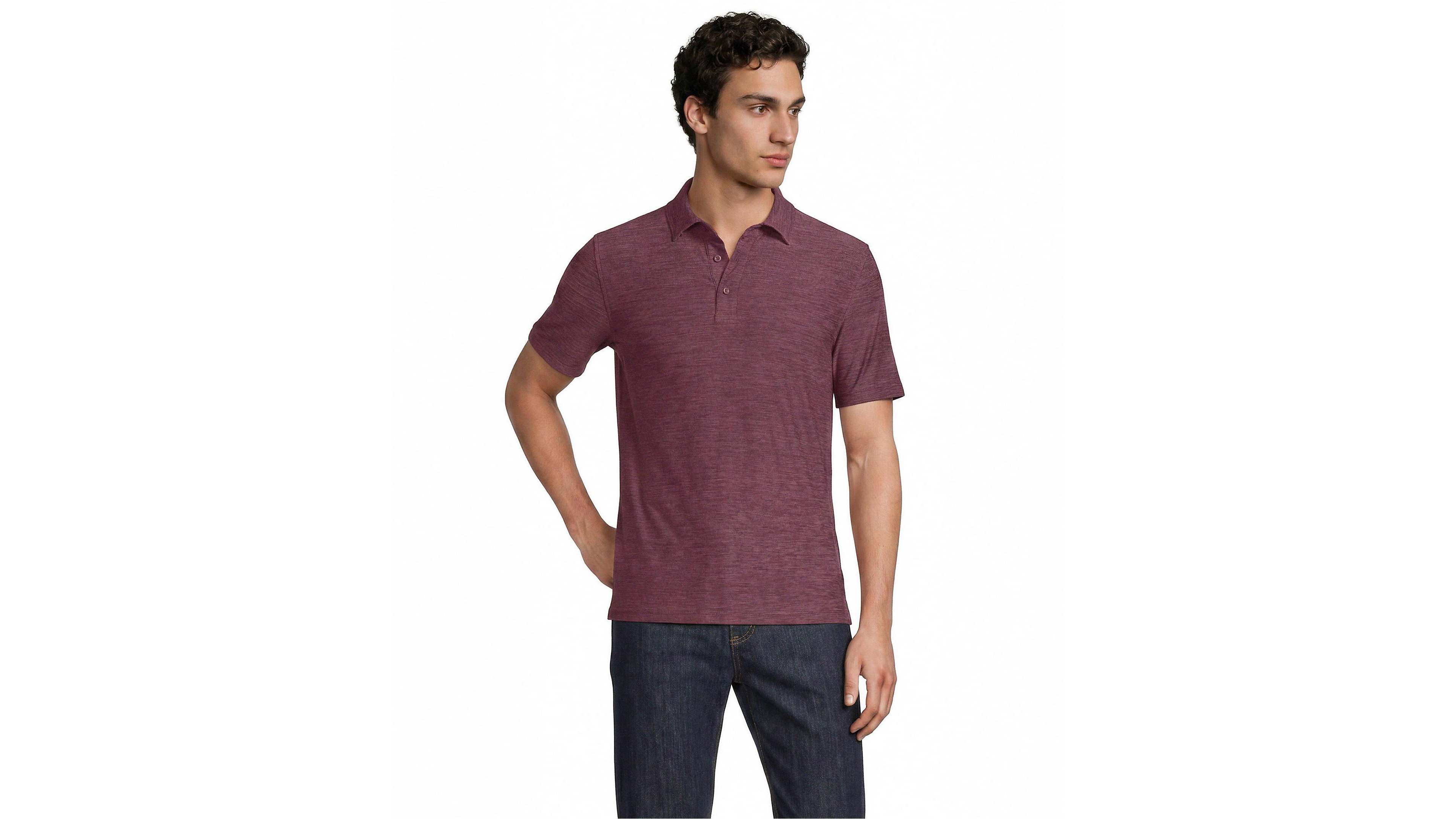 Lands' End Men's Performance Flex Stretch Polo