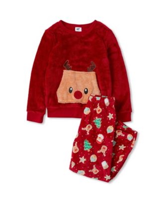 Big Boys Plush Lounge Pajama Set