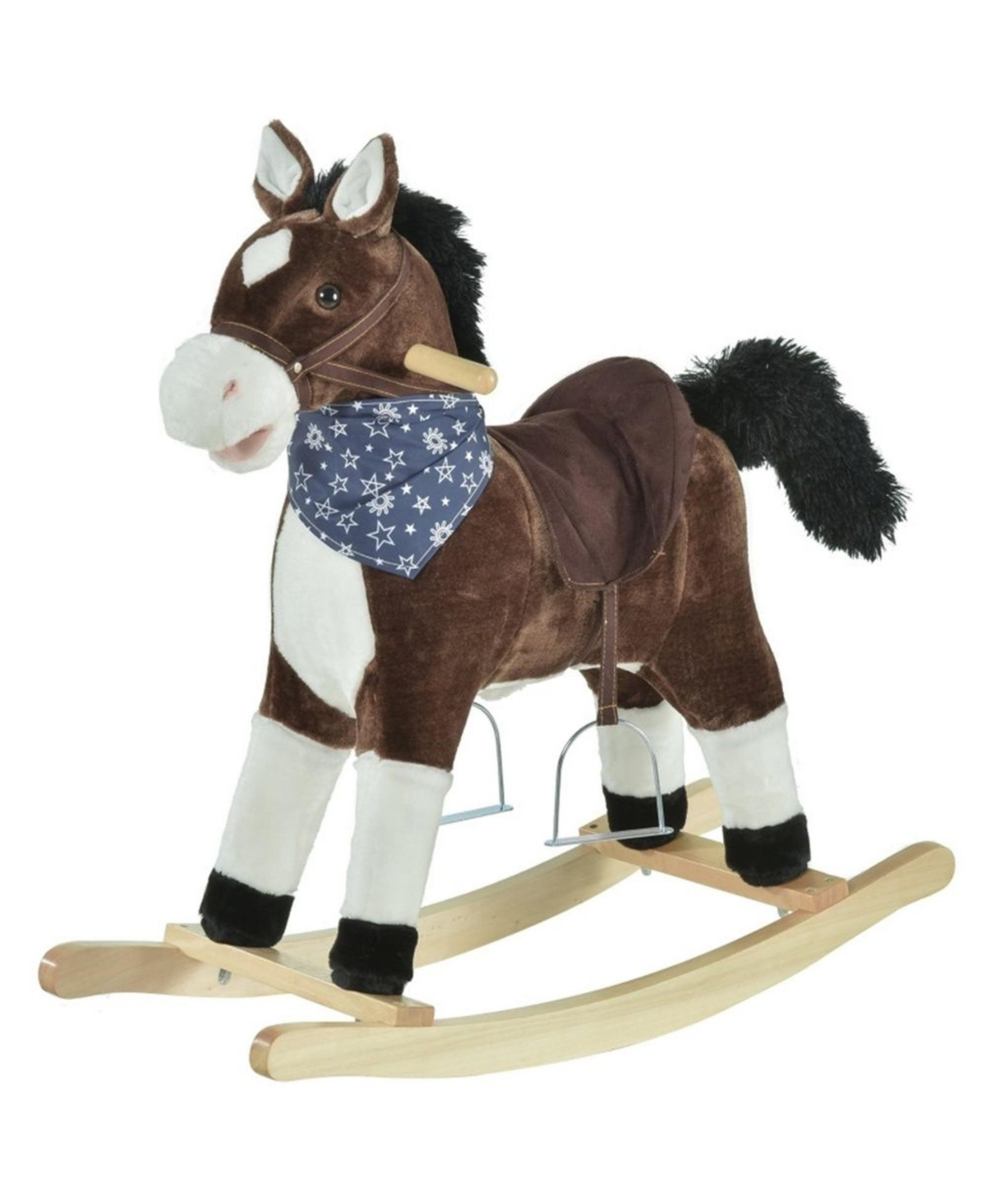 Sevorley Rocking Ride-On Toy Durable Plastic Rocking Ride Ride-On Toy 1 Rider Ages 1.5 to 3 Years