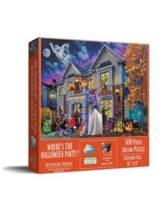 Where's the Halloween Party 500-Piece Jigsaw Puzzle, Ages 15+