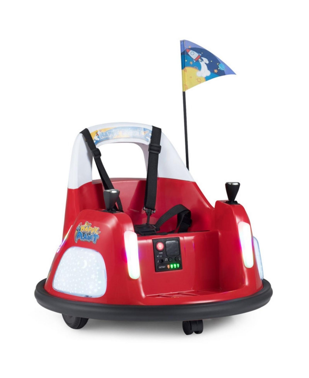 Sevorley Kids Bumper Car with Music and Remote Control, Ages 18-72 Months