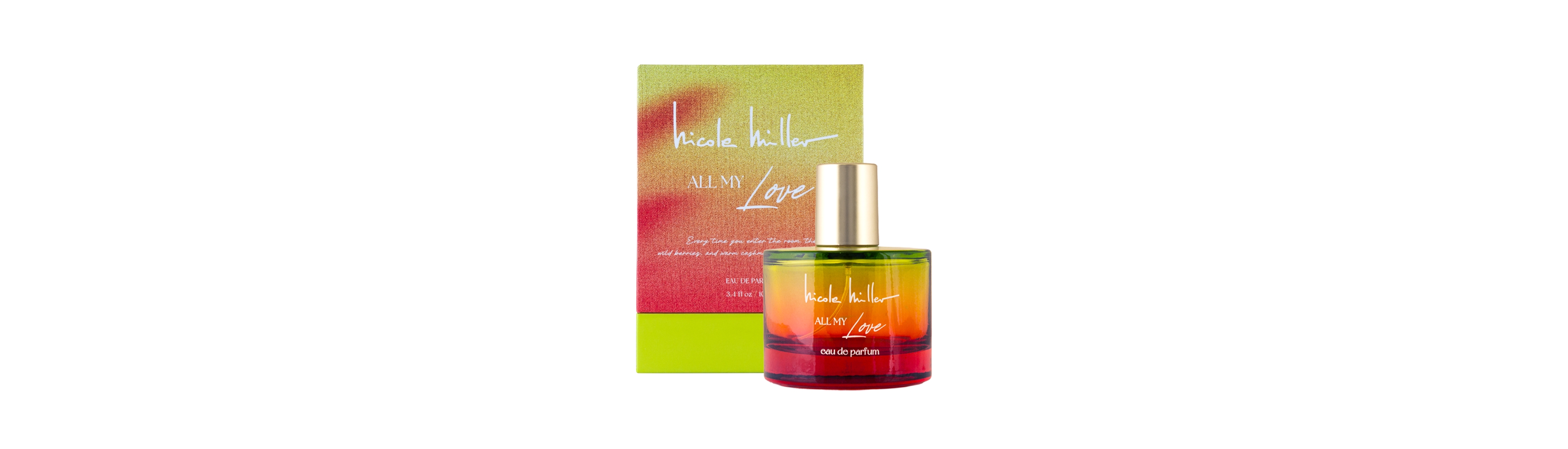 Nicole Miller All My Love Perfume 3.4 oz