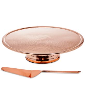 Godinger - Copper Cake Stand and Server