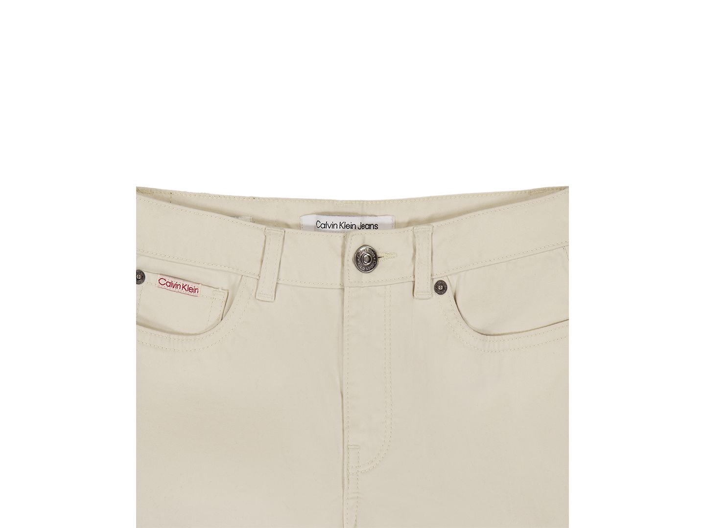 Брюки Calvin Klein Cotton Sateen Flare для девочек, цвет: Чёрный — фото 7