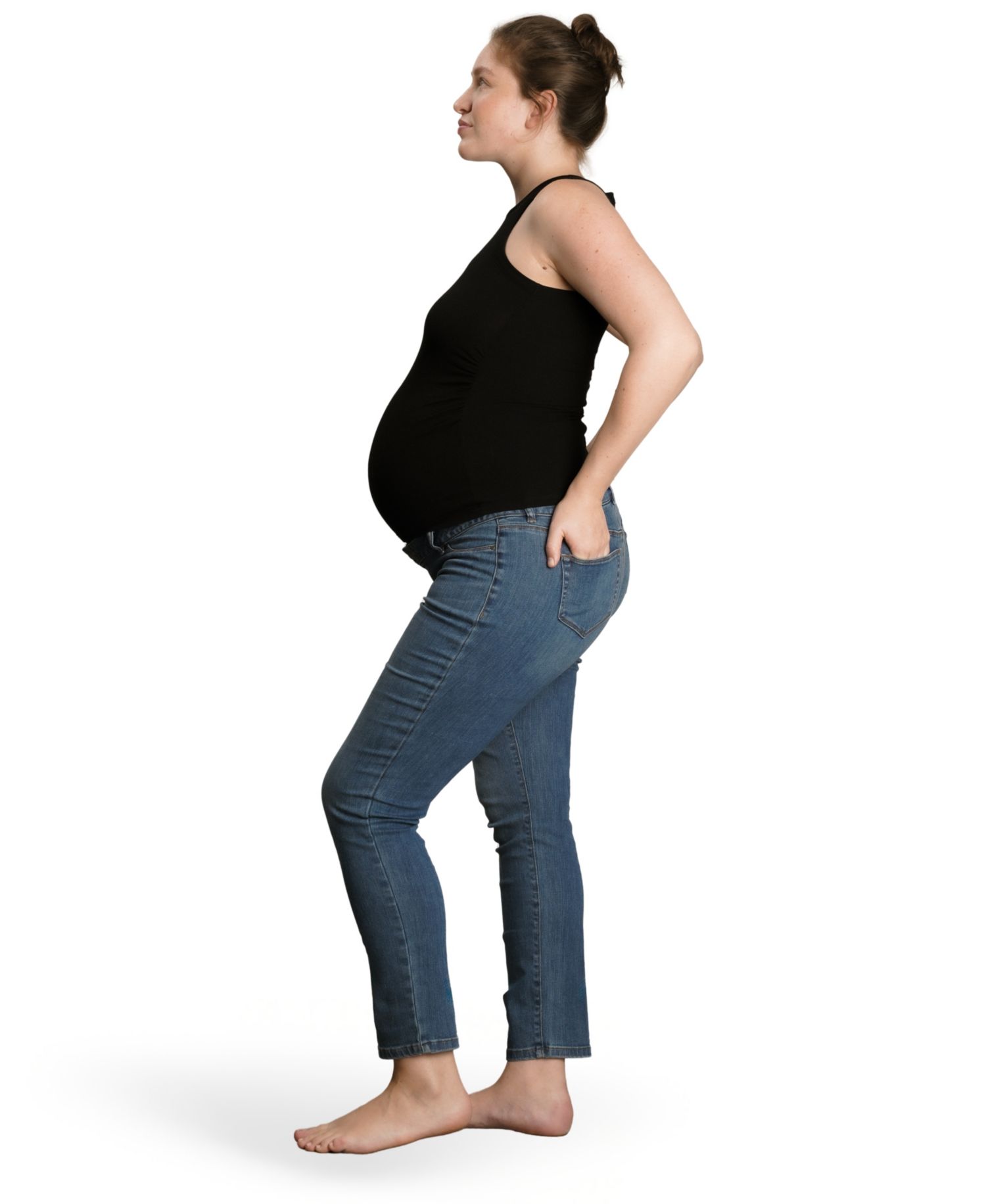 Womens Ribbed Maternity Tank