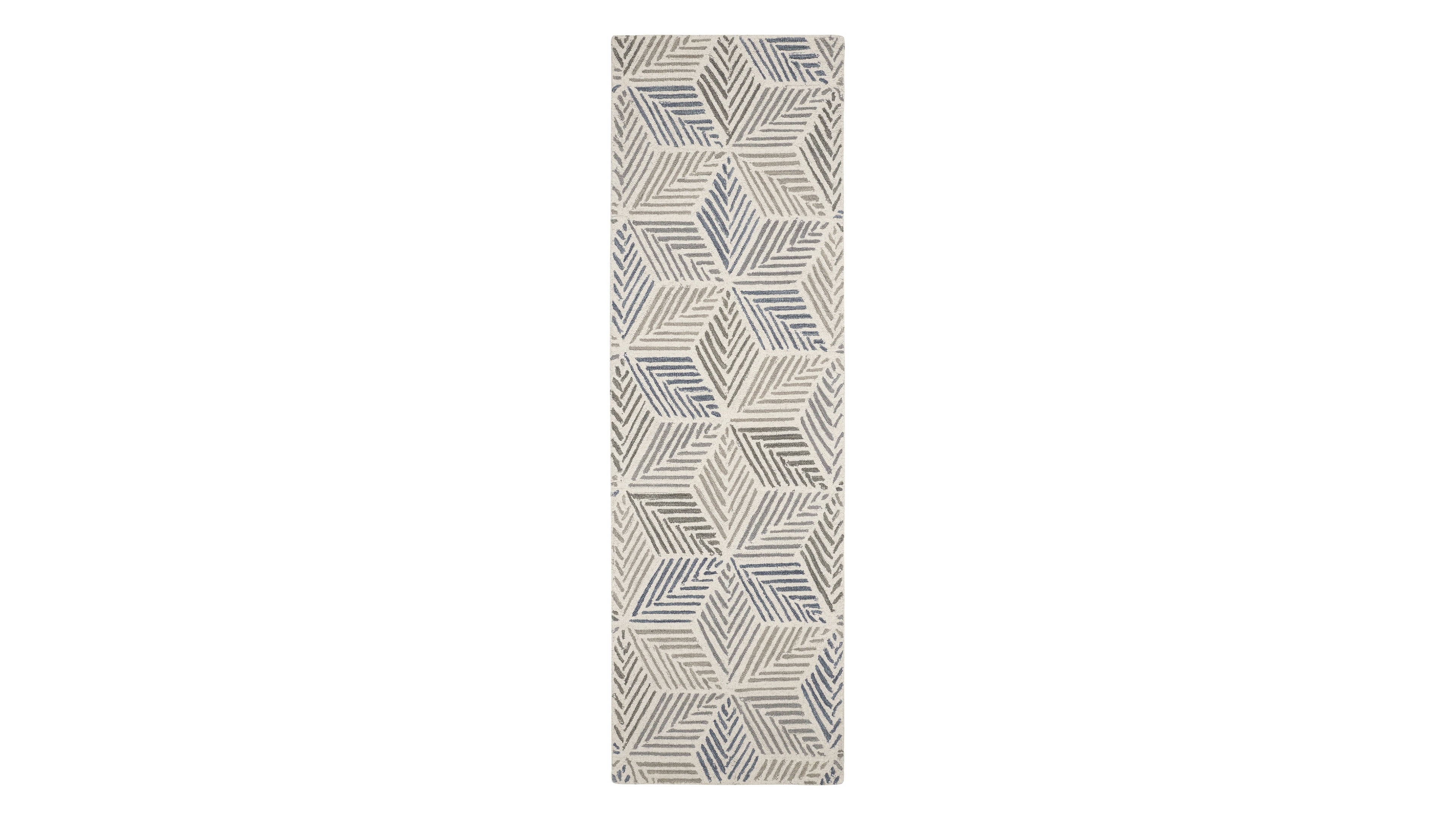 Dash and Albert Rugs by Annie Selke Karari DA897 2'6''x8' Runner Area Rug