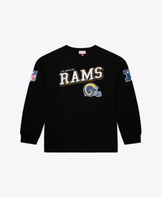 Men's  Black Los Angeles Rams Big & Tall Training Camp Long Sleeve T-Shirt