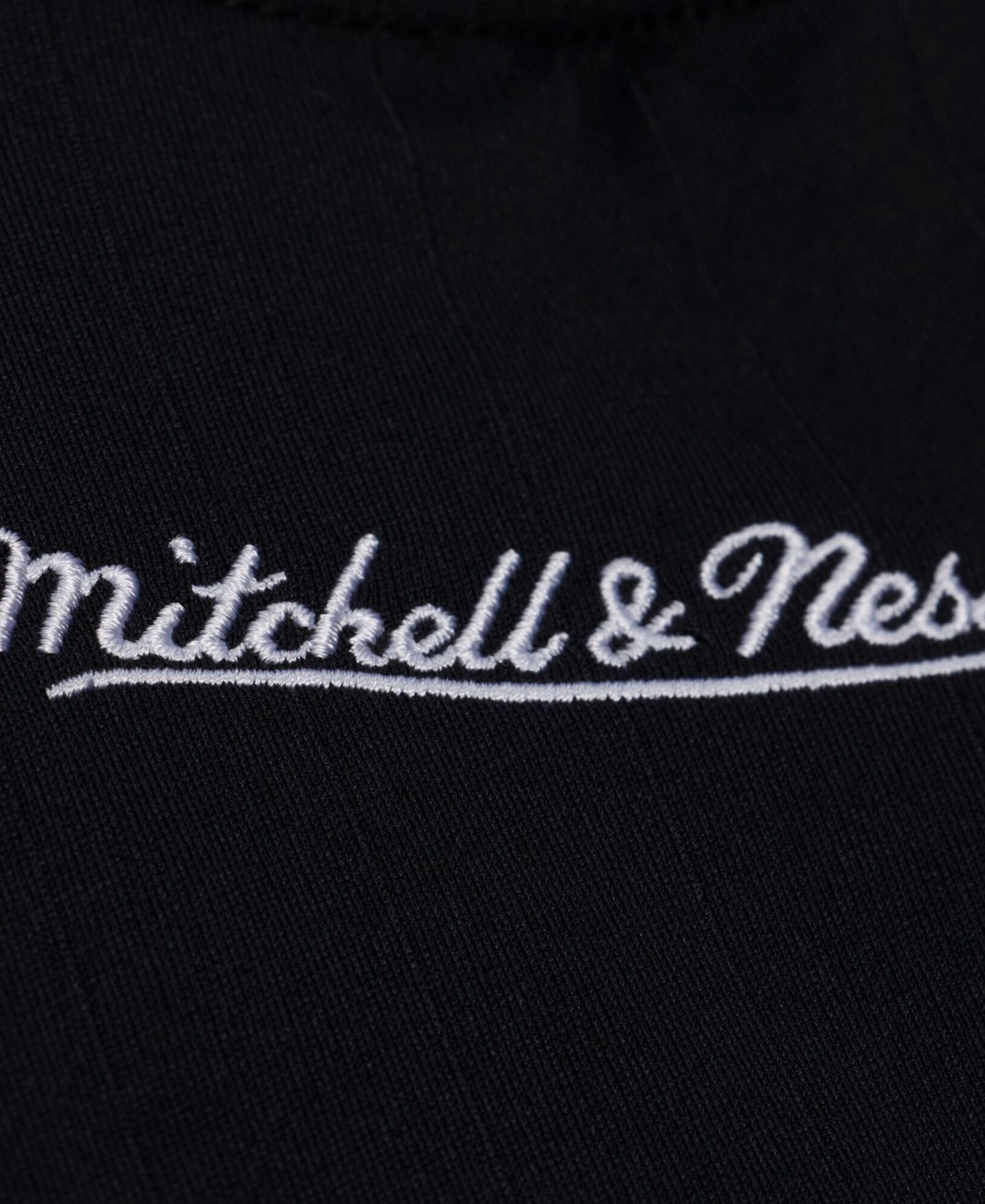 Мужское поло-джерси Mitchell & Ness Miami Heat, Black — фото 3
