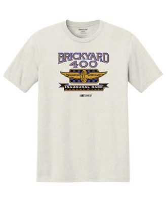 Men's Tan NASCAR Inaugural Brickyard 400 Logo T-Shirt