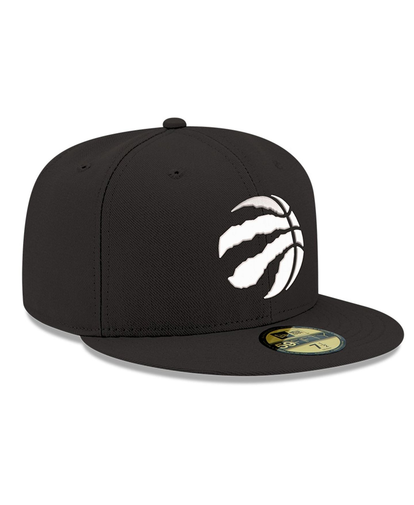 Мужская кепка New Era Black Toronto Raptors 59FIFTY Fitted Hat — фото 3