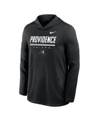 Nike - Men's  Black Providence Friars 2026 Sideline Lightweight Dri-FIT Hoodie Black