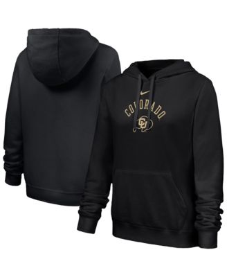 Women's Black Colorado Buffaloes Club Fleece Hoodie