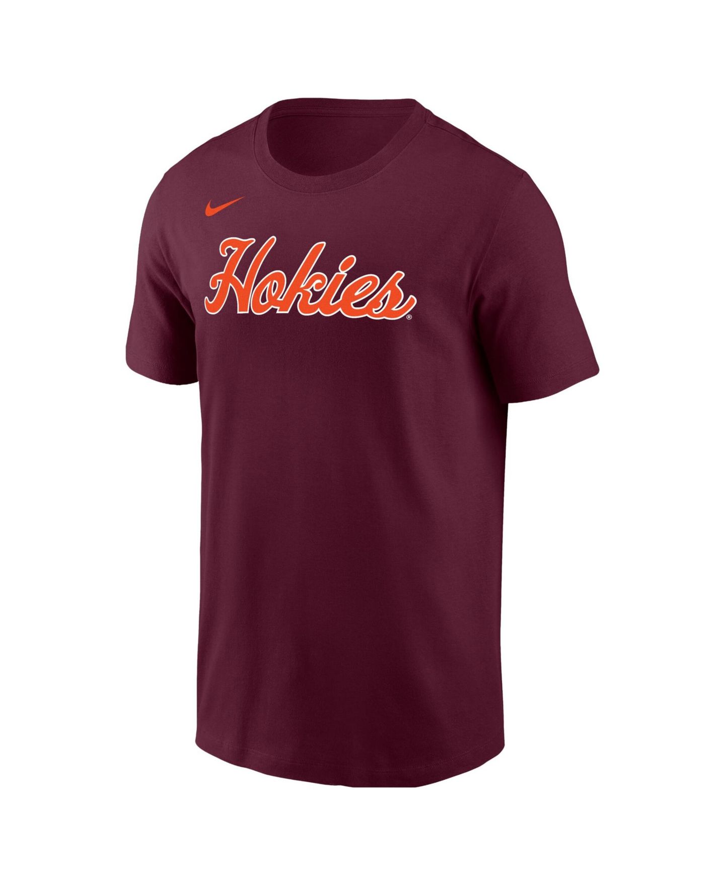 Мужская футболка Nike Maroon Virginia Tech Hokies 2026 Coaches Collection — фото 2