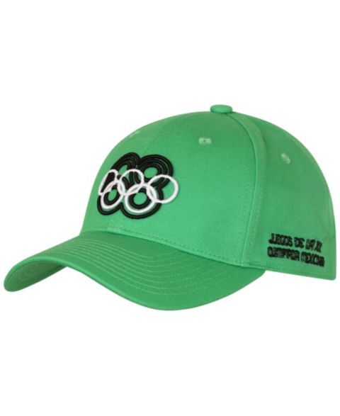 Мужская кепка Outerstuff Green Olympic Games Mexico City 1968 Olympic Games Heritage Dad Hat