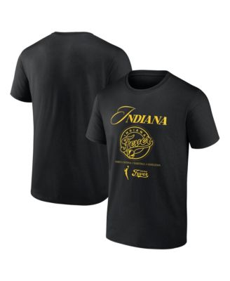 Men's and Women's Black Indiana Fever In Motion T-Shirt