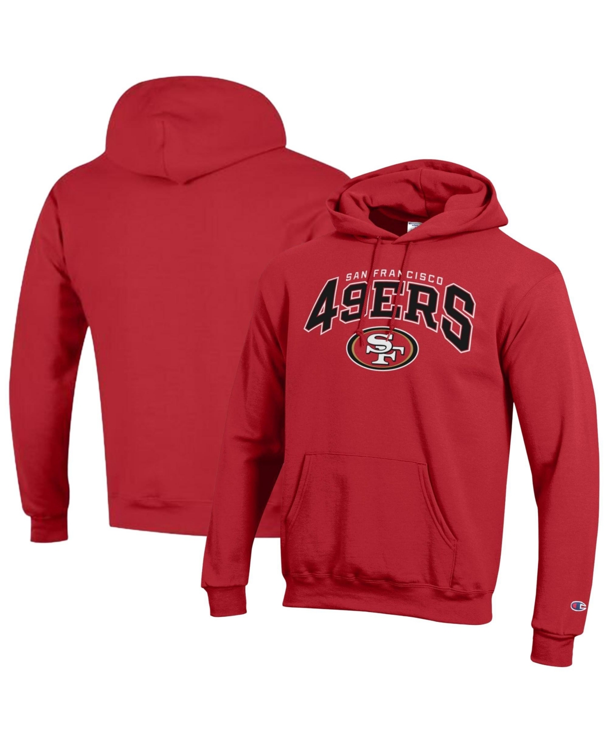 Champion Men's San Francisco 49ers Pullover Graphic Hoodie
