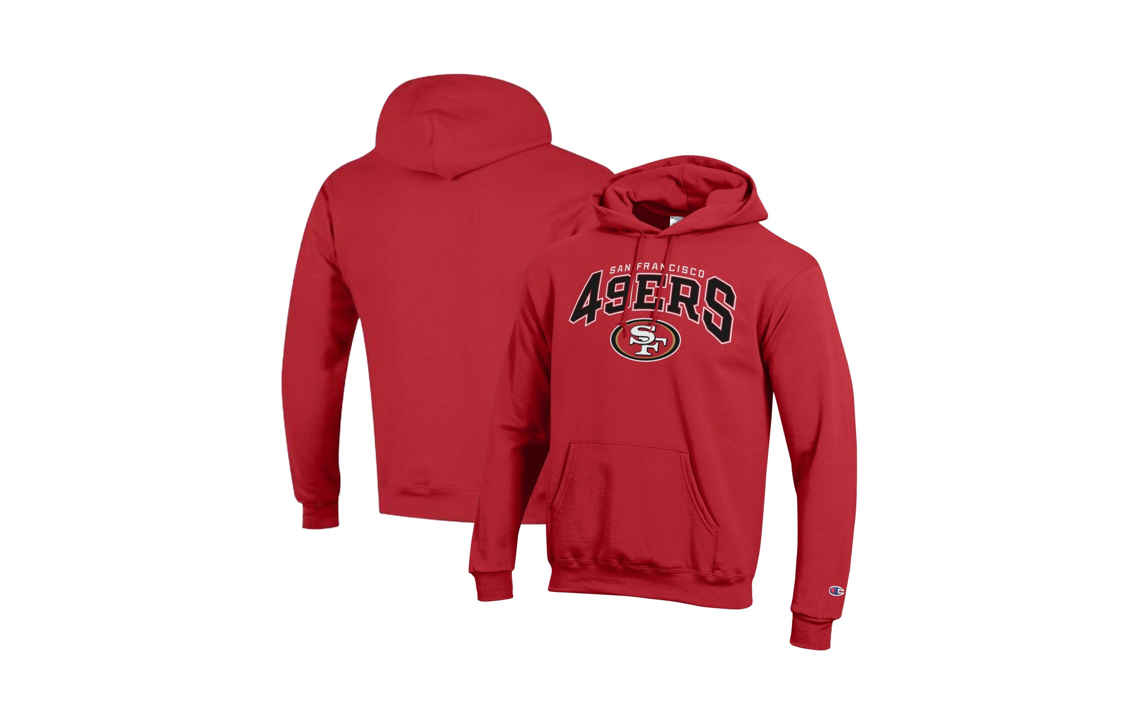 Champion Men's San Francisco 49ers Pullover Graphic Hoodie