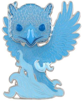 Pop! Harry Potter Glow-In-The-Dark Patronus Albus Dumbledore 1.78" Pin, 6+ Years
