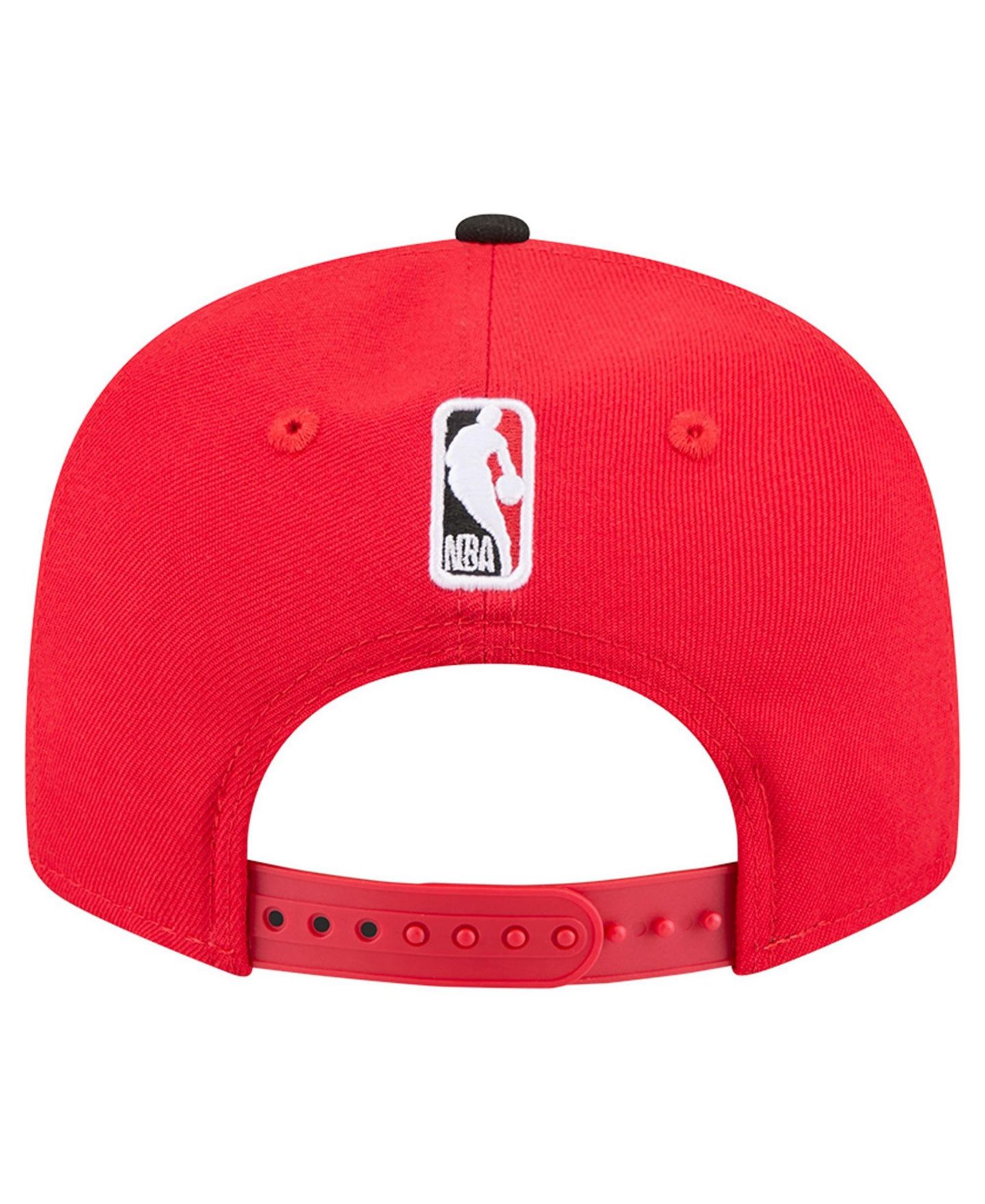 Мужская кепка New Era Red Atlanta Hawks Two-Tone 9FIFTY Snapback Hat — фото 4