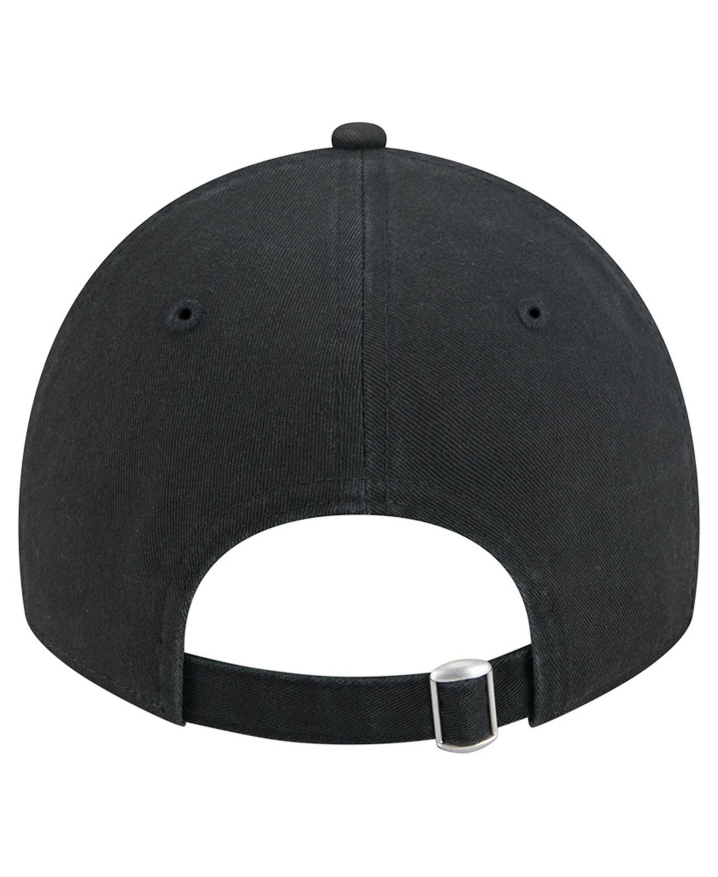 Мужская кепка New Era Black San Antonio Spurs Team 9TWENTY Adjustable Hat — фото 4