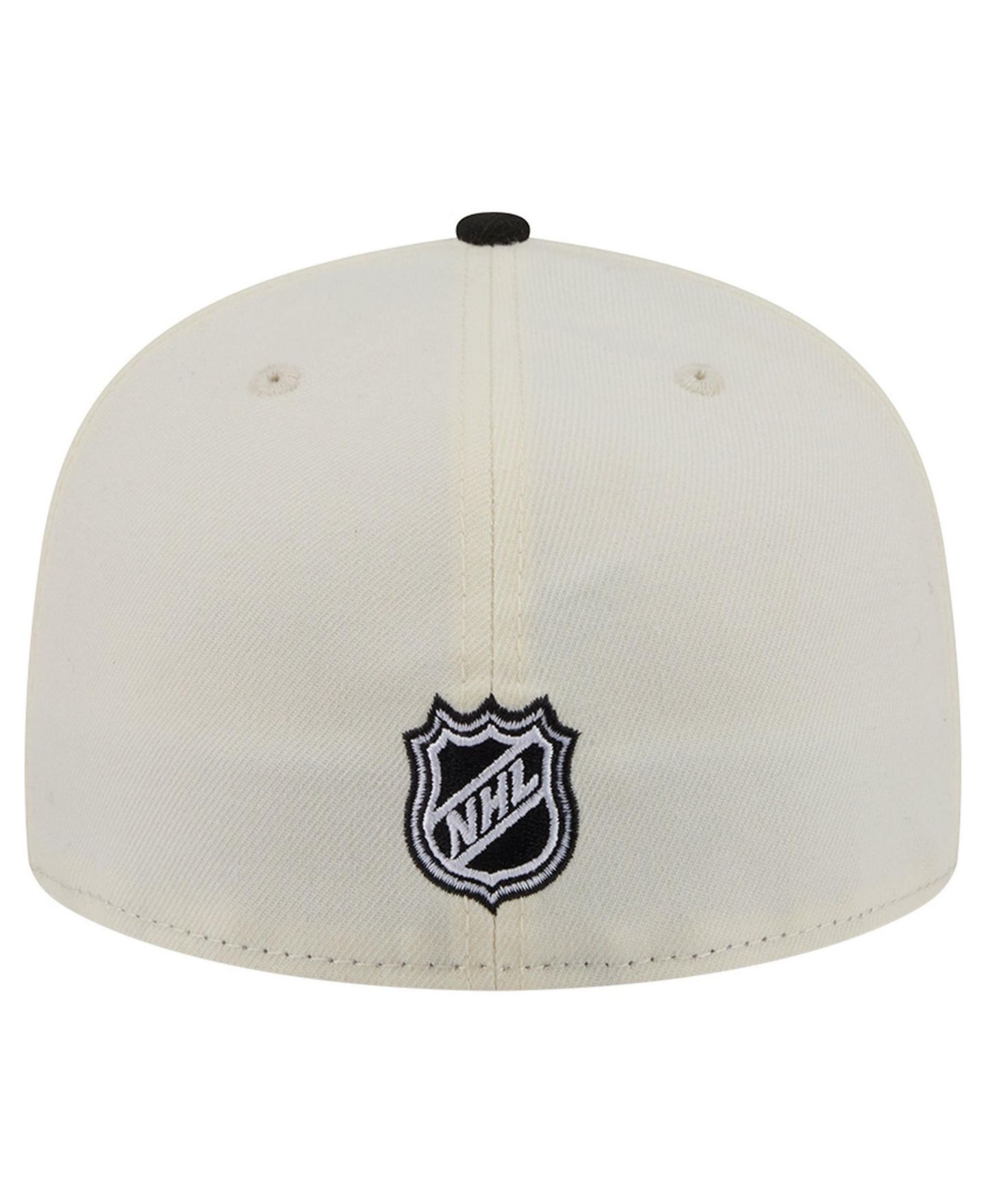 Мужская кепка New Era Cream Boston Bruins 250th Anniversary of the United States Two-Tone 59FIFTY Fitted Hat — фото 5