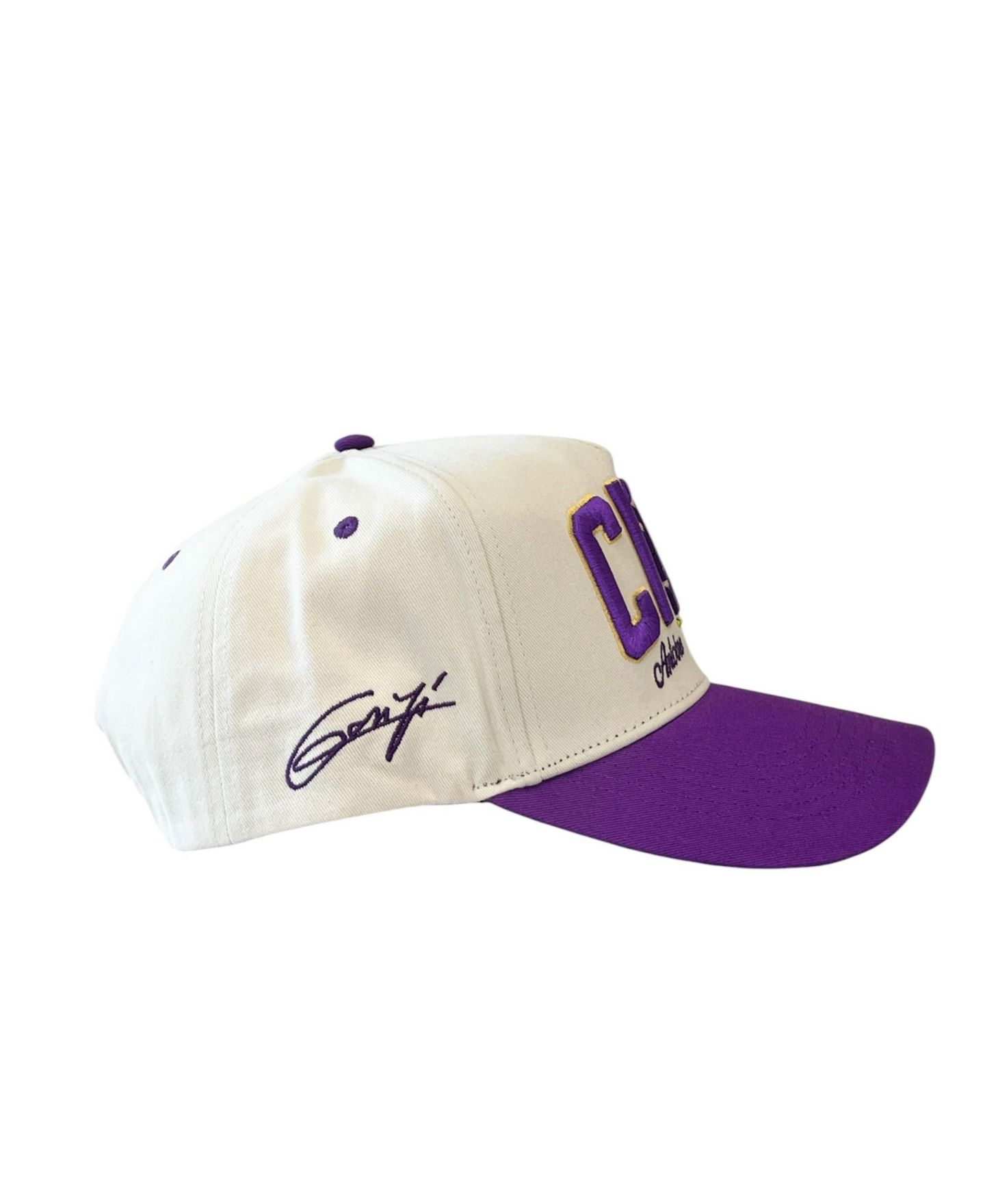 Кепка Talisman & Co Antoine Griezmann Cream/Purple Orlando City SC Adjustable Hat — фото 2