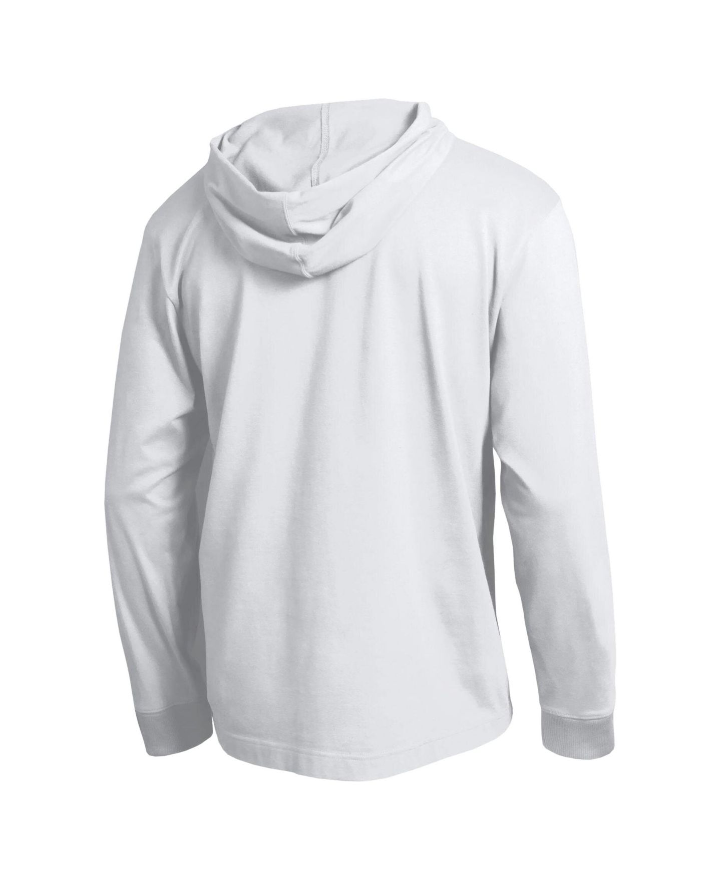 Мужская футболка Champion White Tennessee Volunteers Operation Hat Trick Sleeve Line Hooded Long Sleeve — фото 3